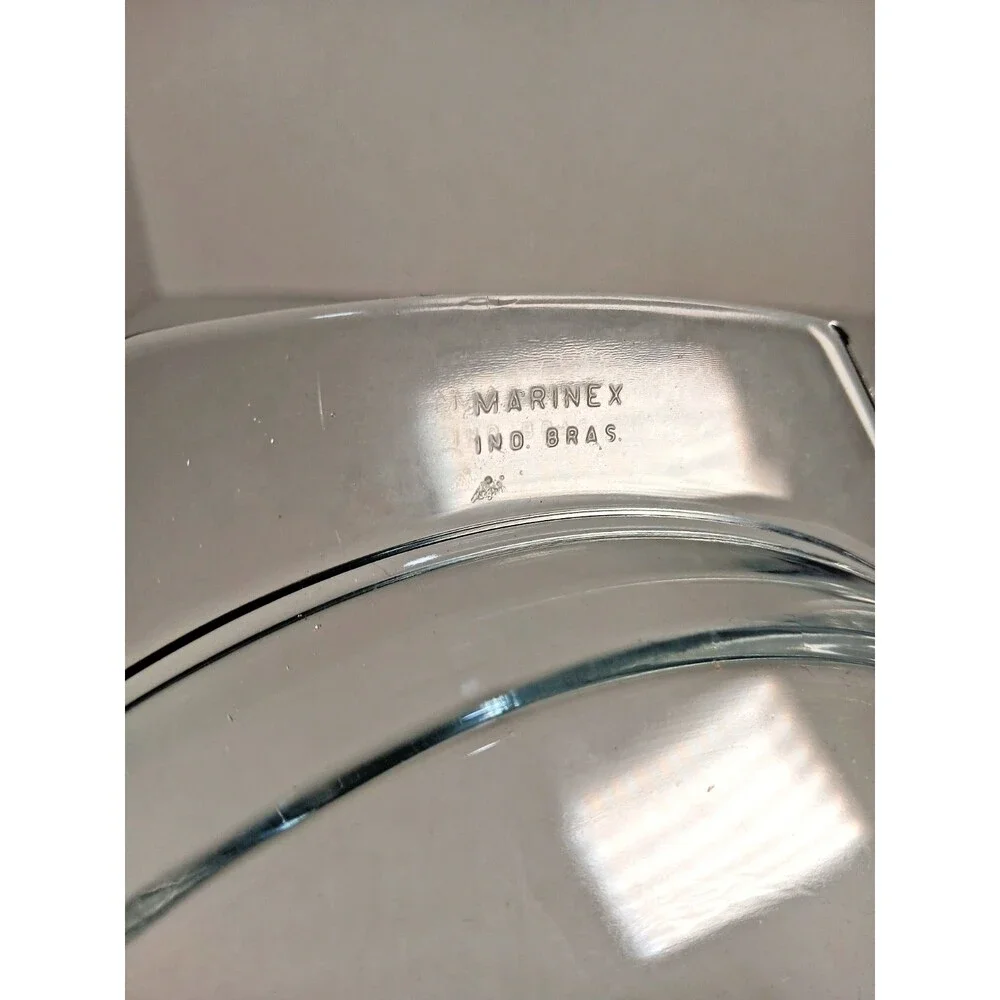 Marinex 803 Replacement Glass Lid Heat Resistant Made in Brazil